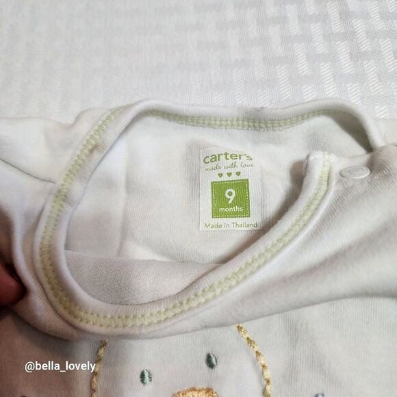 🏖 9 Months Baby Infant Onesie and Footed Pants (2 Pieces Total) - Picture 2 of 3